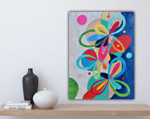 Load image into Gallery viewer, Floral Fun Navy | 24&quot;x18&quot;
