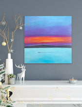 Load image into Gallery viewer, MAGNOLIA SUNSET | 24x24”

