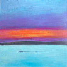 Load image into Gallery viewer, MAGNOLIA SUNSET | 24x24”
