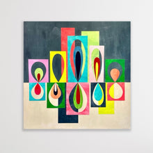 Load image into Gallery viewer, SPRING SHAPES 1 | 30x30"
